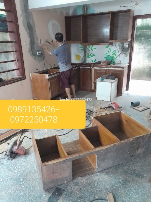 Sửa chữa tủ bếp tại Thanh Xuân uy tín, chi phí tối ưu